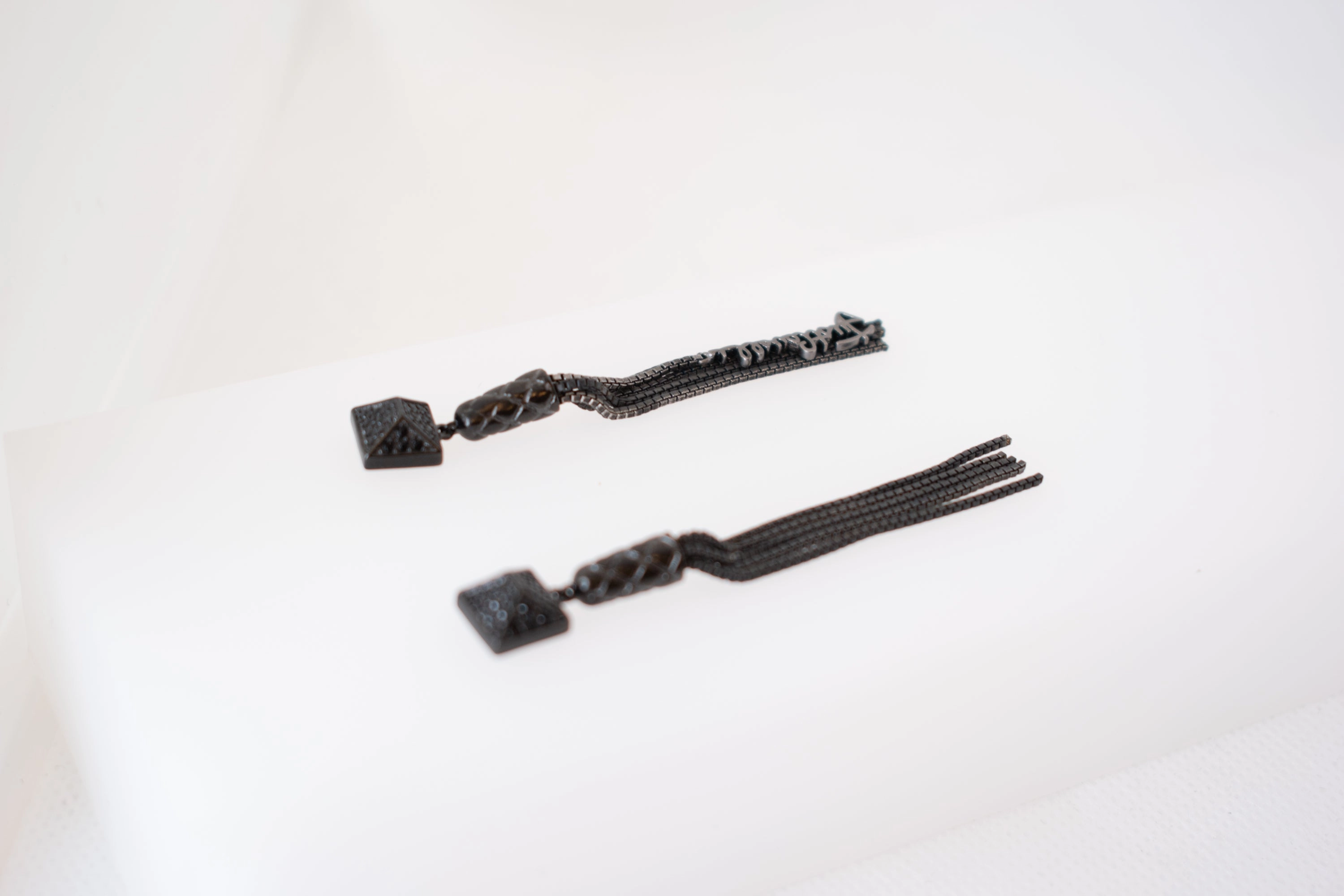 Just Cavalli Earring With Gun Metal Color