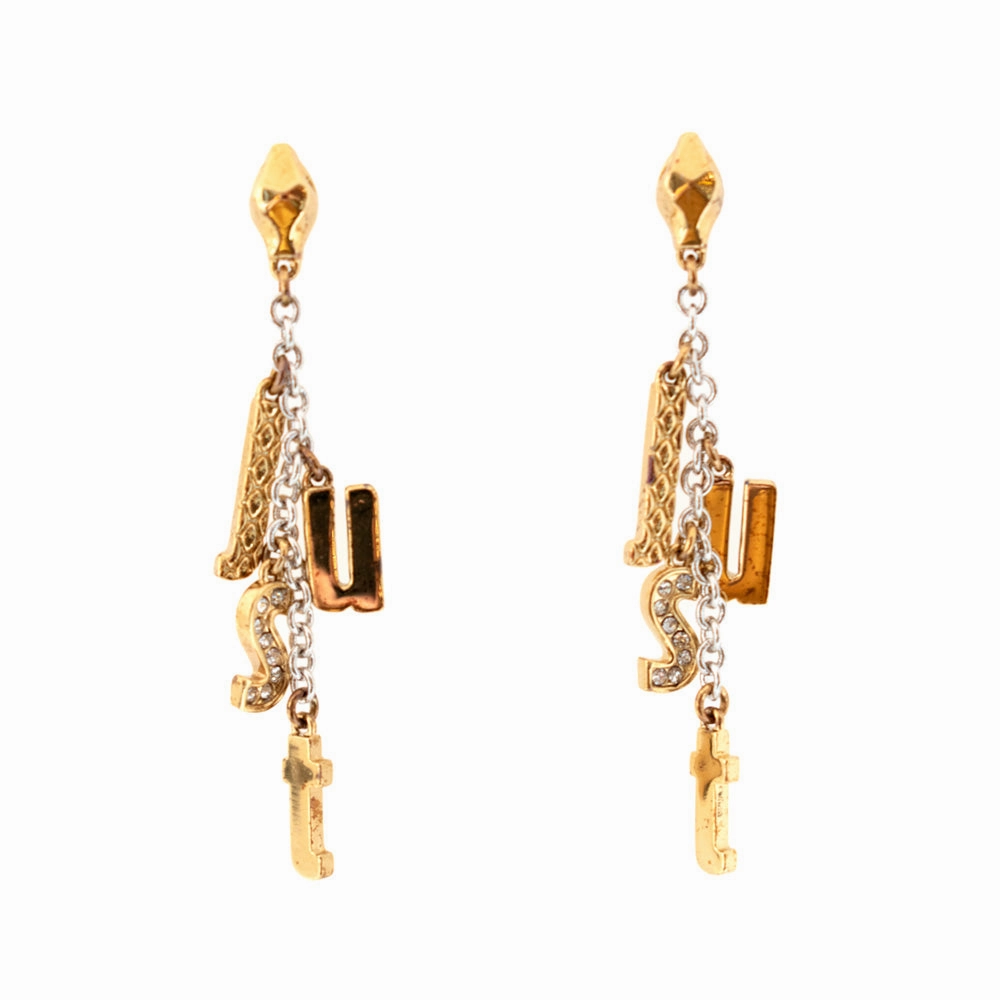 Just Cavalli Earring With Just Cavalli Charm Design fashion-jewelry  