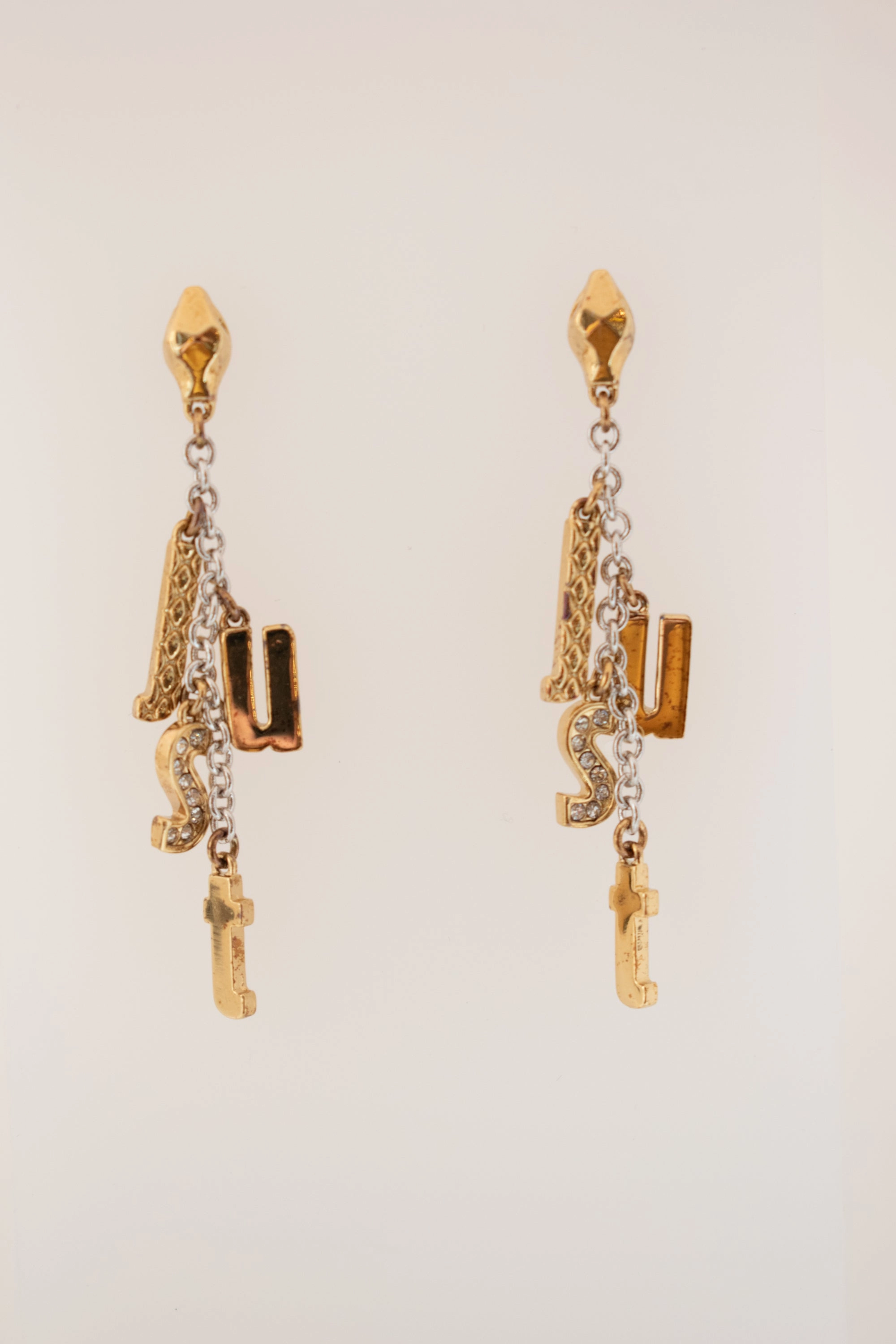Just Cavalli Earring With Just Cavalli Charm Design