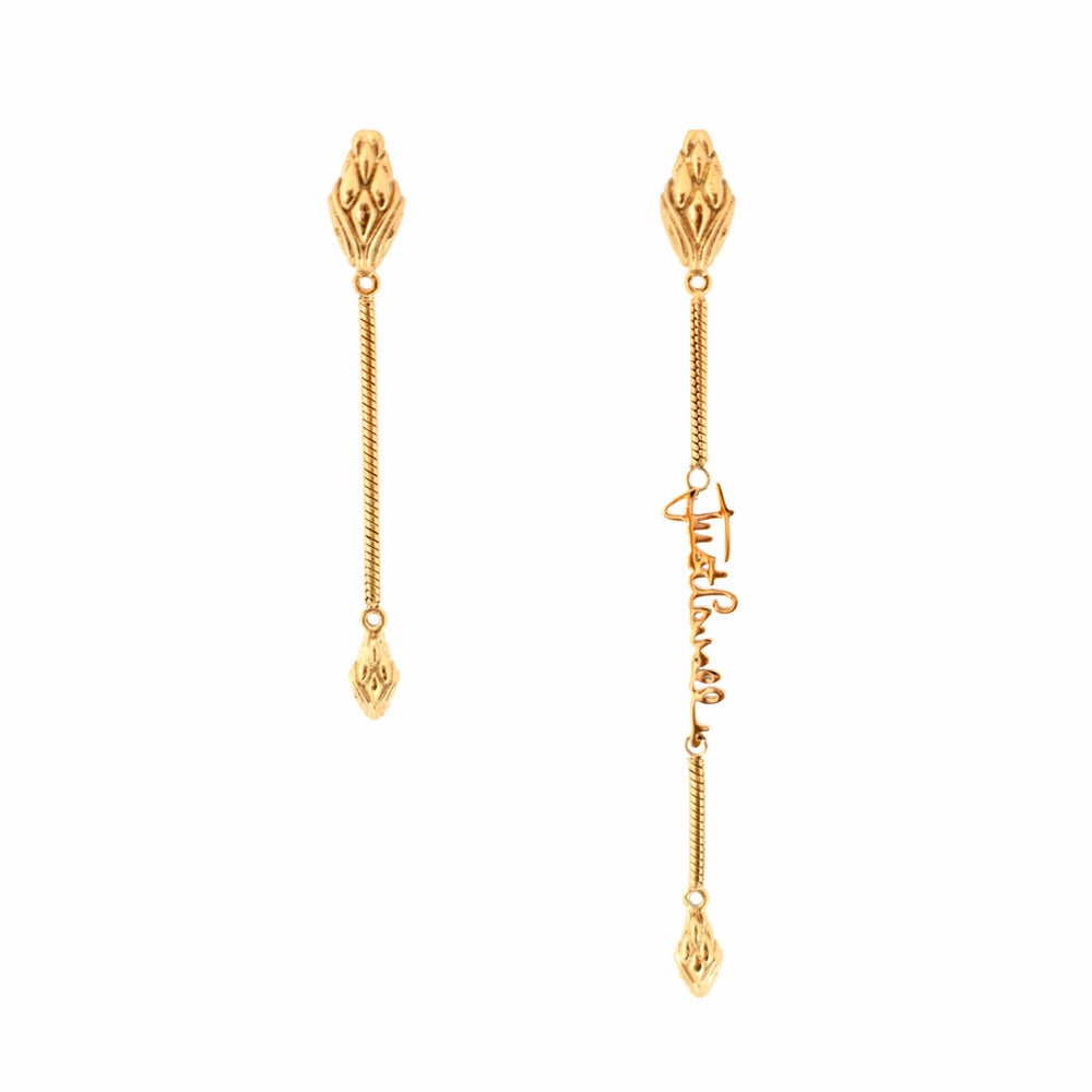 Just Cavalli Earring With Snake & Just Cavalli Logo fashion-jewelry  