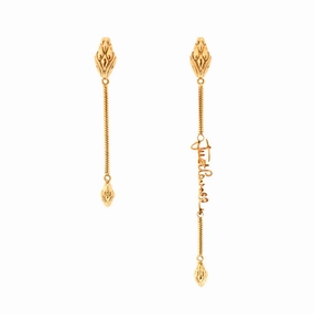 Just Cavalli Earring With Snake & Just Cavalli Logo fashion-jewelry  