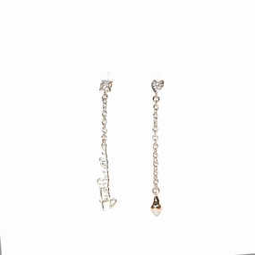Just Cavalli??Earrings Dangling Style With Just Cavalli Logo & Snake Head fashion-jewelry  