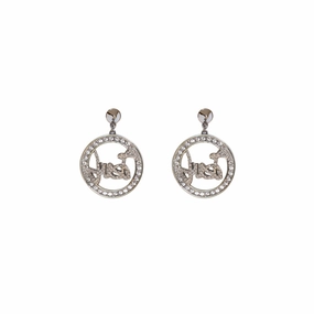 Just Cavalli Fashion Earrings With Just Round Logo fashion-jewelry  
