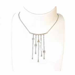 Just Cavalli Necklace Chain With Dangling Design With Just Cavalli & Snake Head Charm fashion-jewelry  