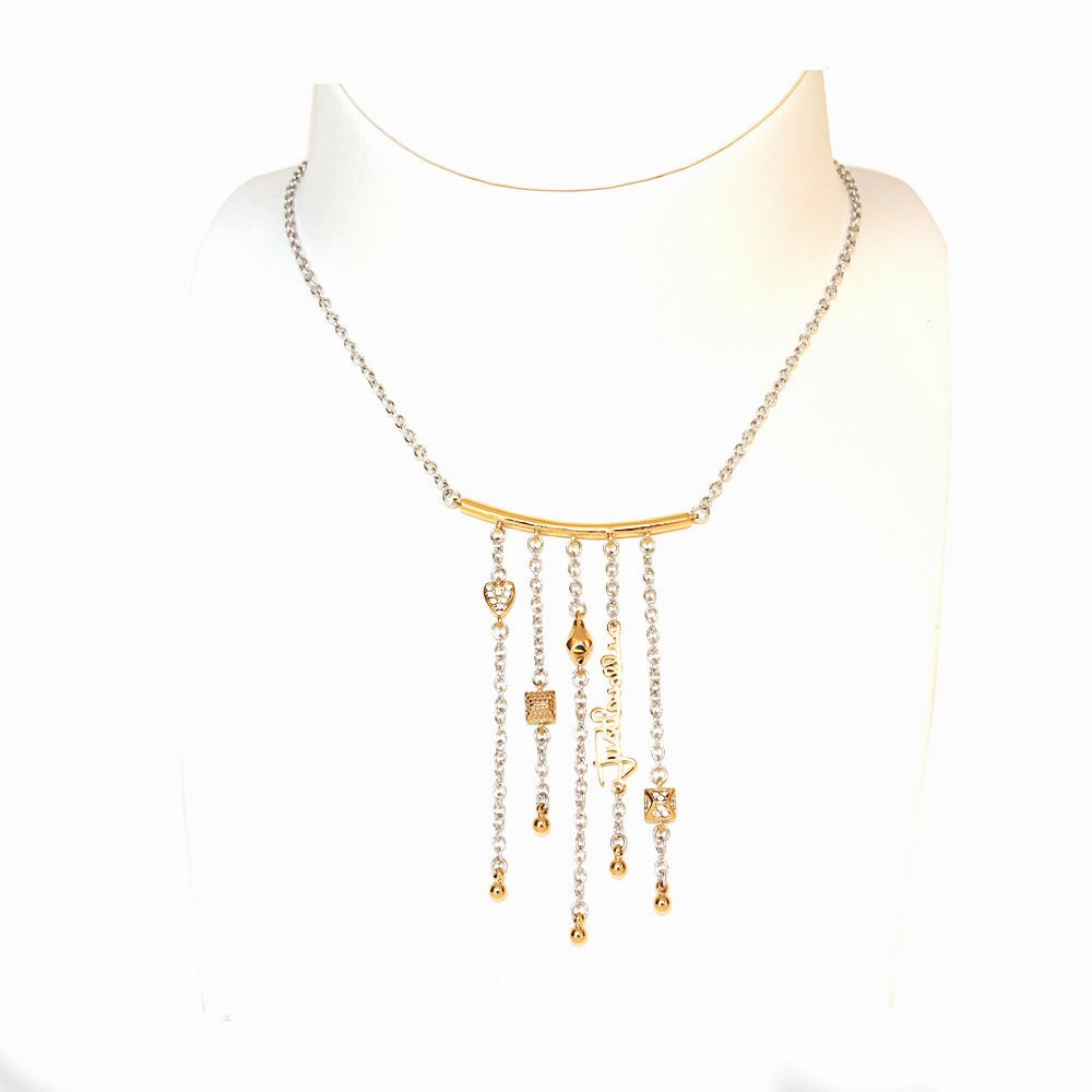 Just Cavalli??Necklace Chain With Ip Gold Dangling Design With Just Cavalli & Snake Head Charm fashion-jewelry  