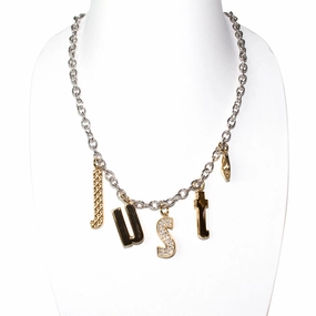 Just Cavalli Necklace With Just Logo fashion-jewelry  