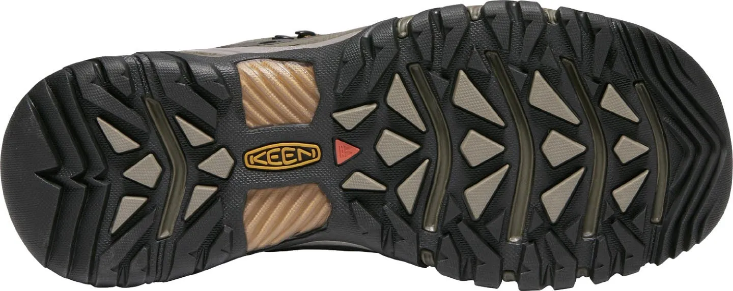 Keen Schuhe Targhee III Mid Wasserdicht Schwarzolive/Goldbraun