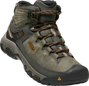 Keen Schuhe Targhee III Mid Wasserdicht Schwarzolive/Goldbraun