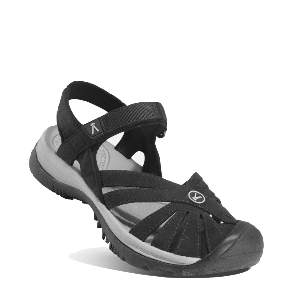 KEEN Damen Rose wasserfeste Sandale in Schwarz
