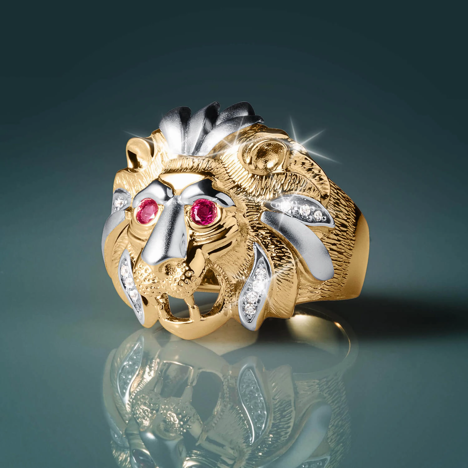 King Of The Jungle Men's Ring