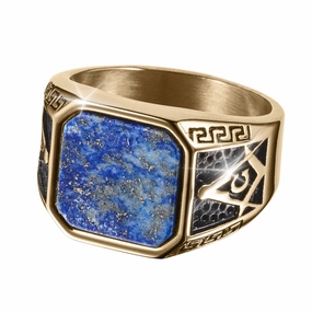 Knights Of Lapis Men's Ring 