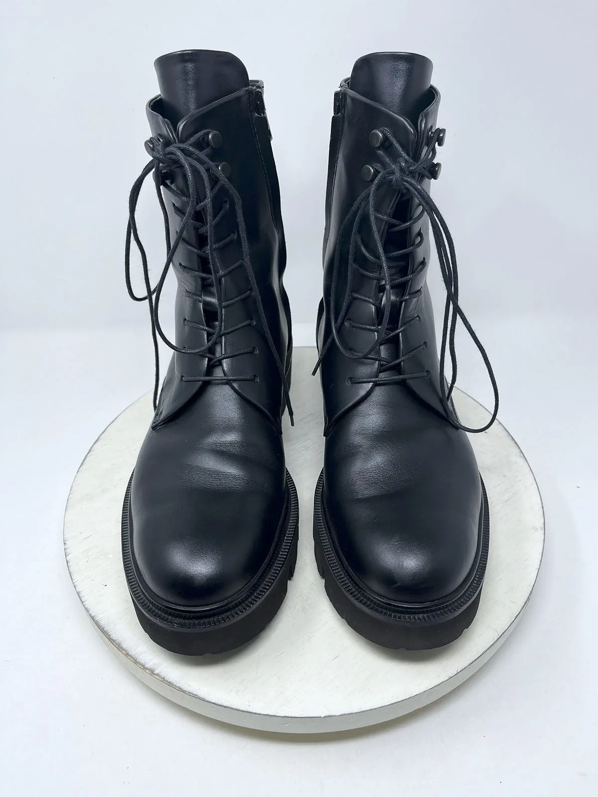 Koio Größe 10 (40) Schwarze Kampfstiefel