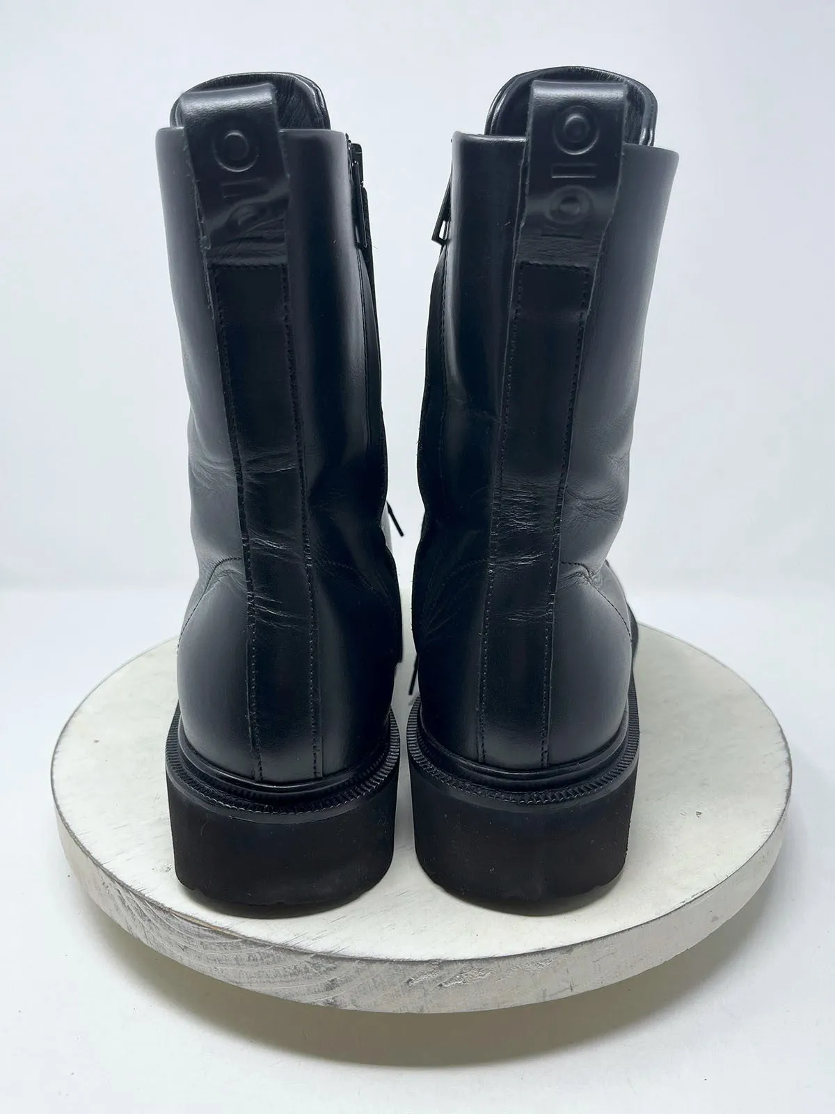 Koio Größe 10 (40) Schwarze Kampfstiefel