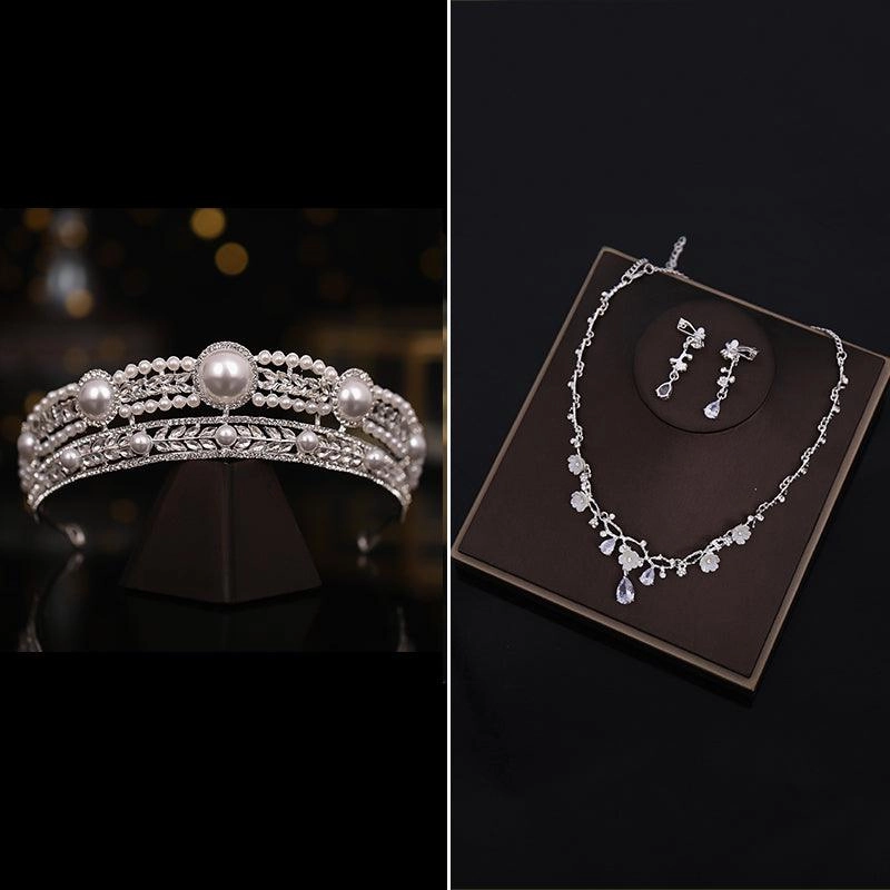 Korean Style Wedding Retro Pearl Princess Super Fairy Hair Accessories