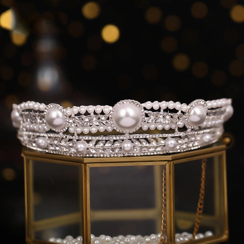Korean Style Wedding Retro Pearl Princess Super Fairy Hair Accessories