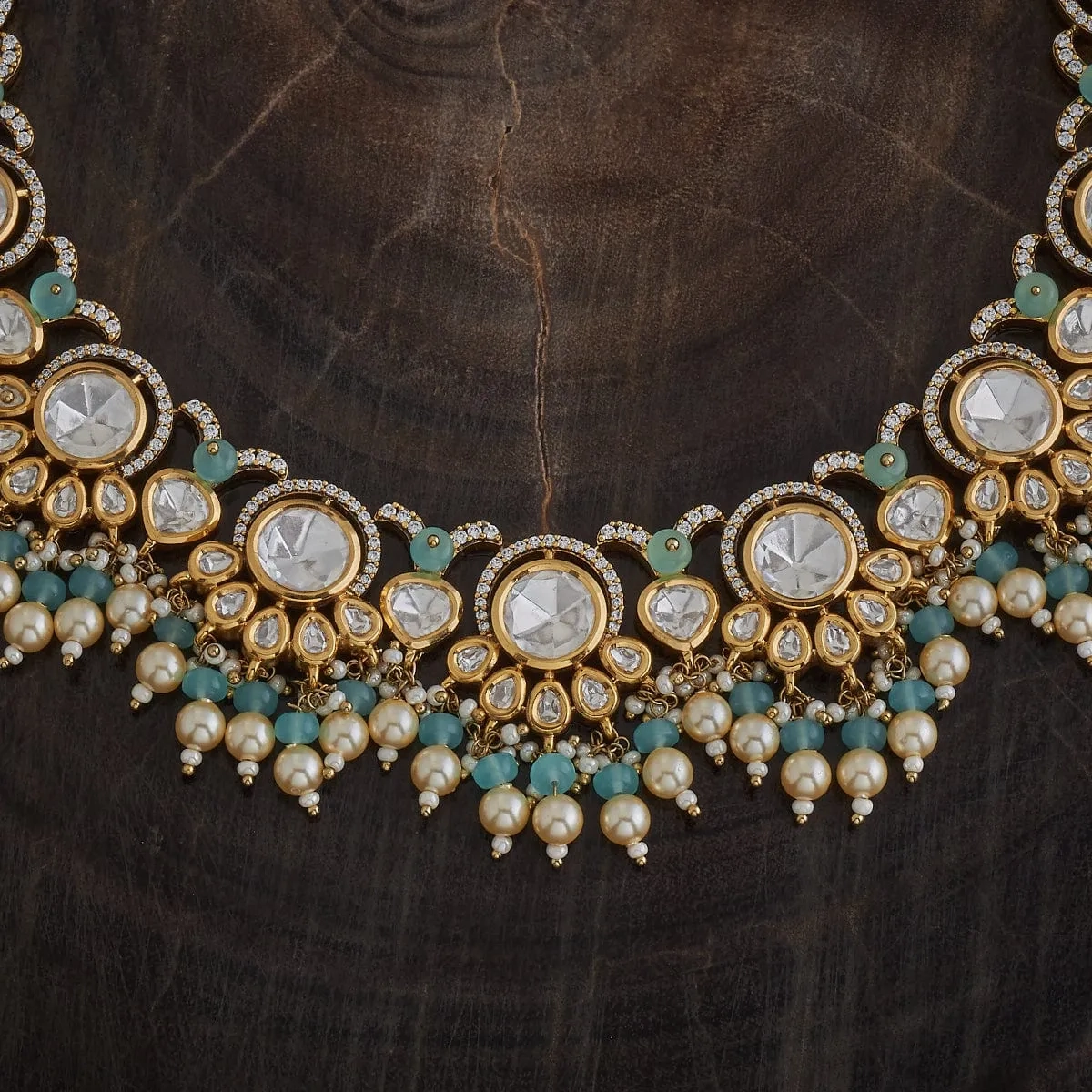 Kundan Necklace 165873