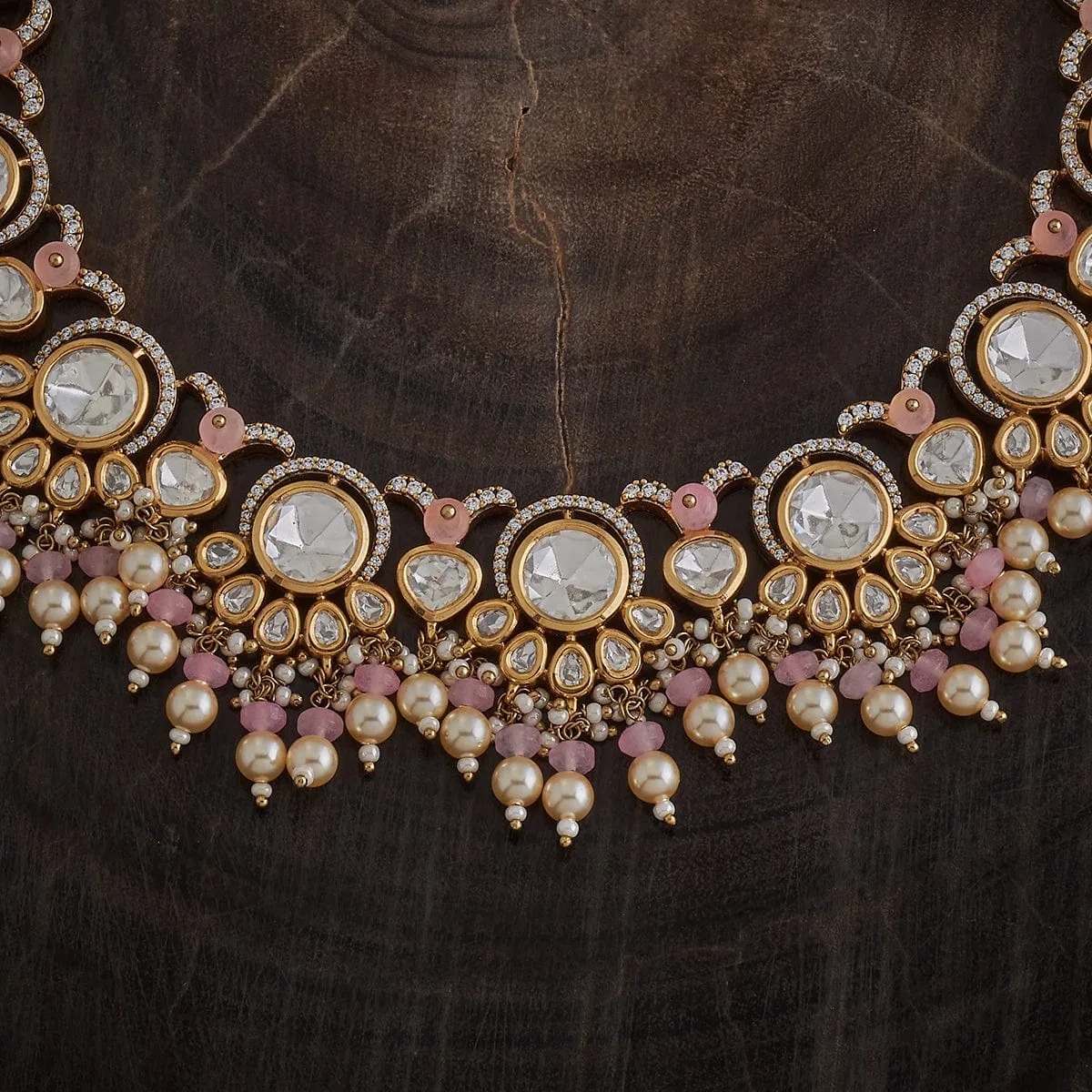 Kundan Necklace 165873