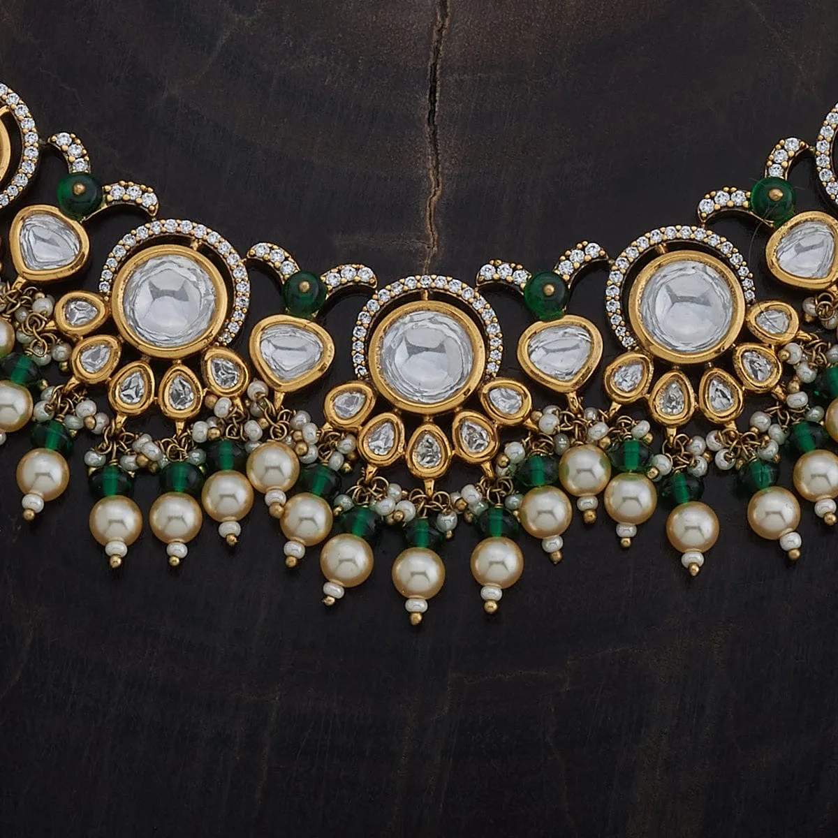Kundan Necklace 165873