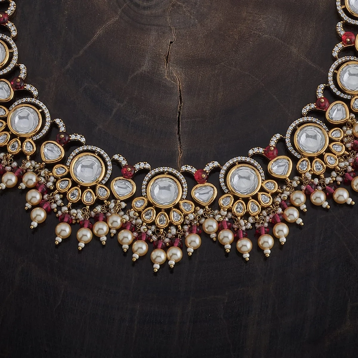 Kundan Necklace 165873