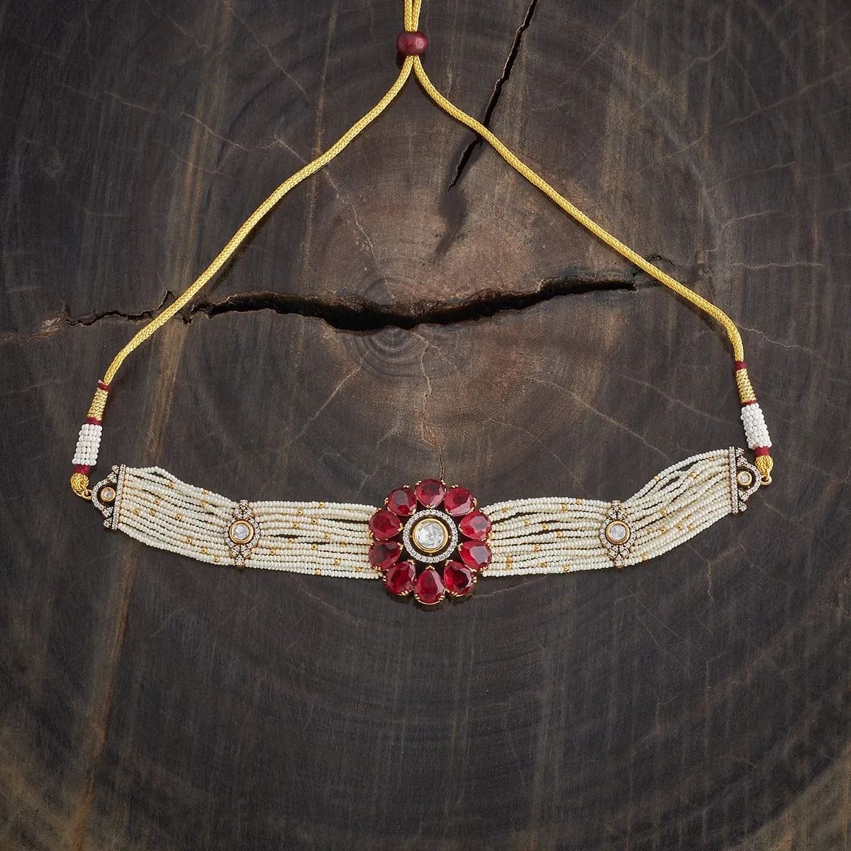 Kundan Necklace 174040