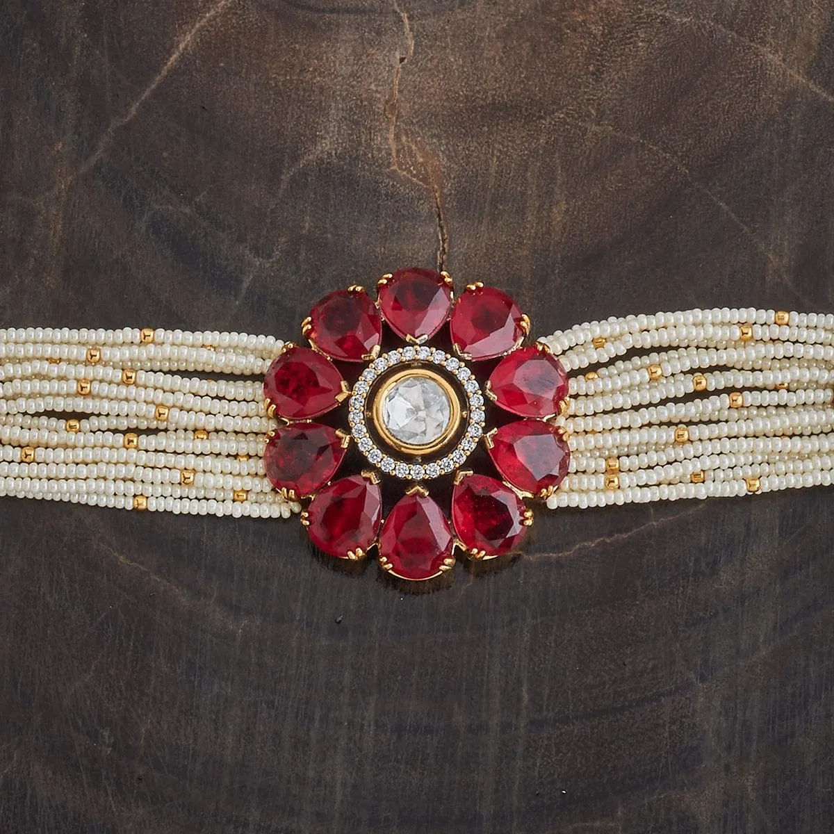 Kundan Necklace 174040