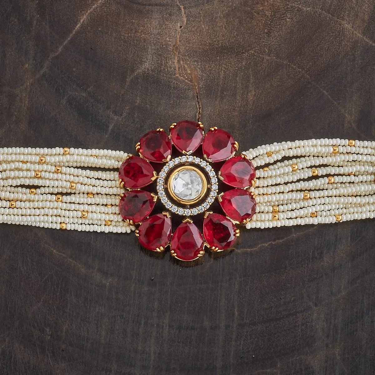 Kundan Necklace 174040