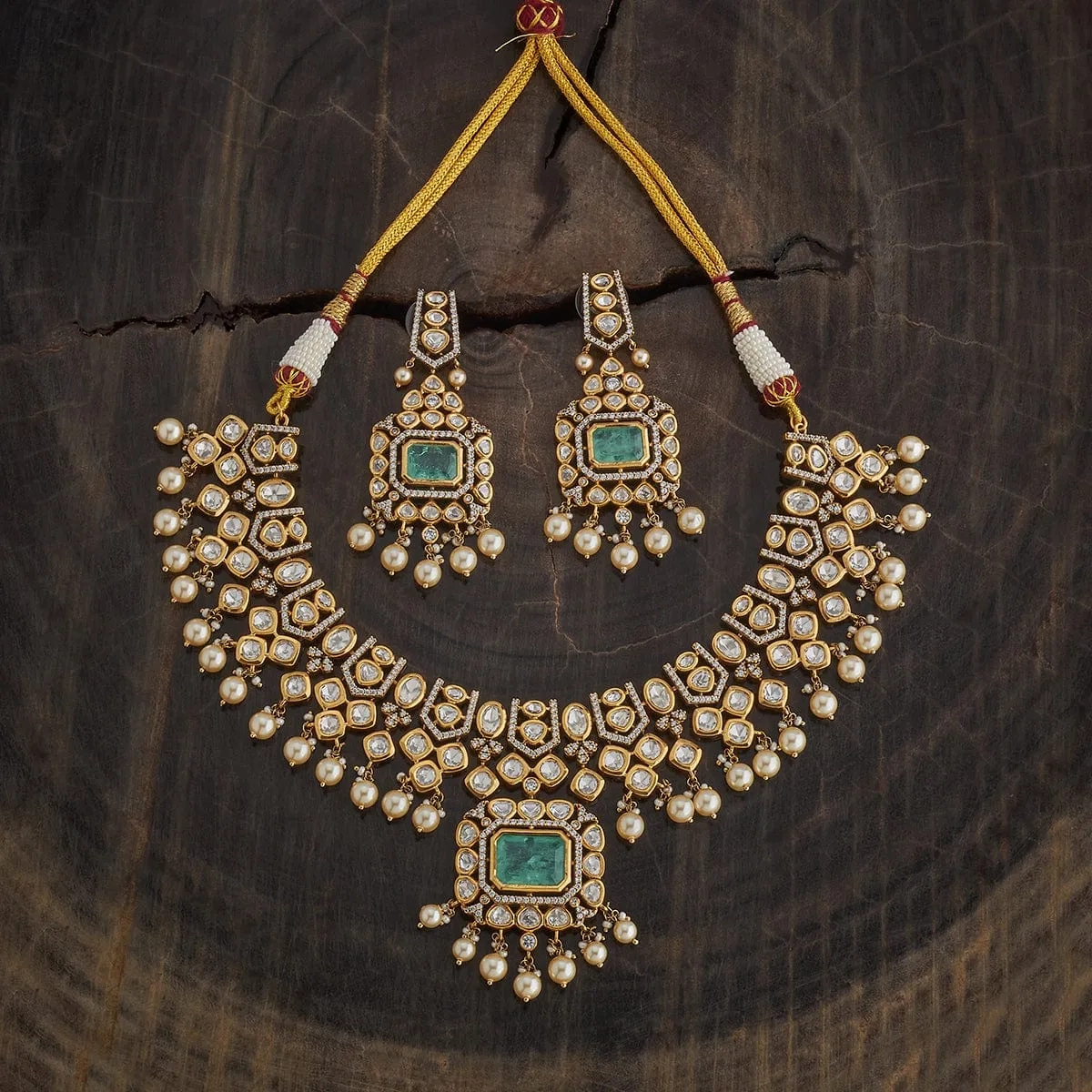 Kundan Necklace 174053