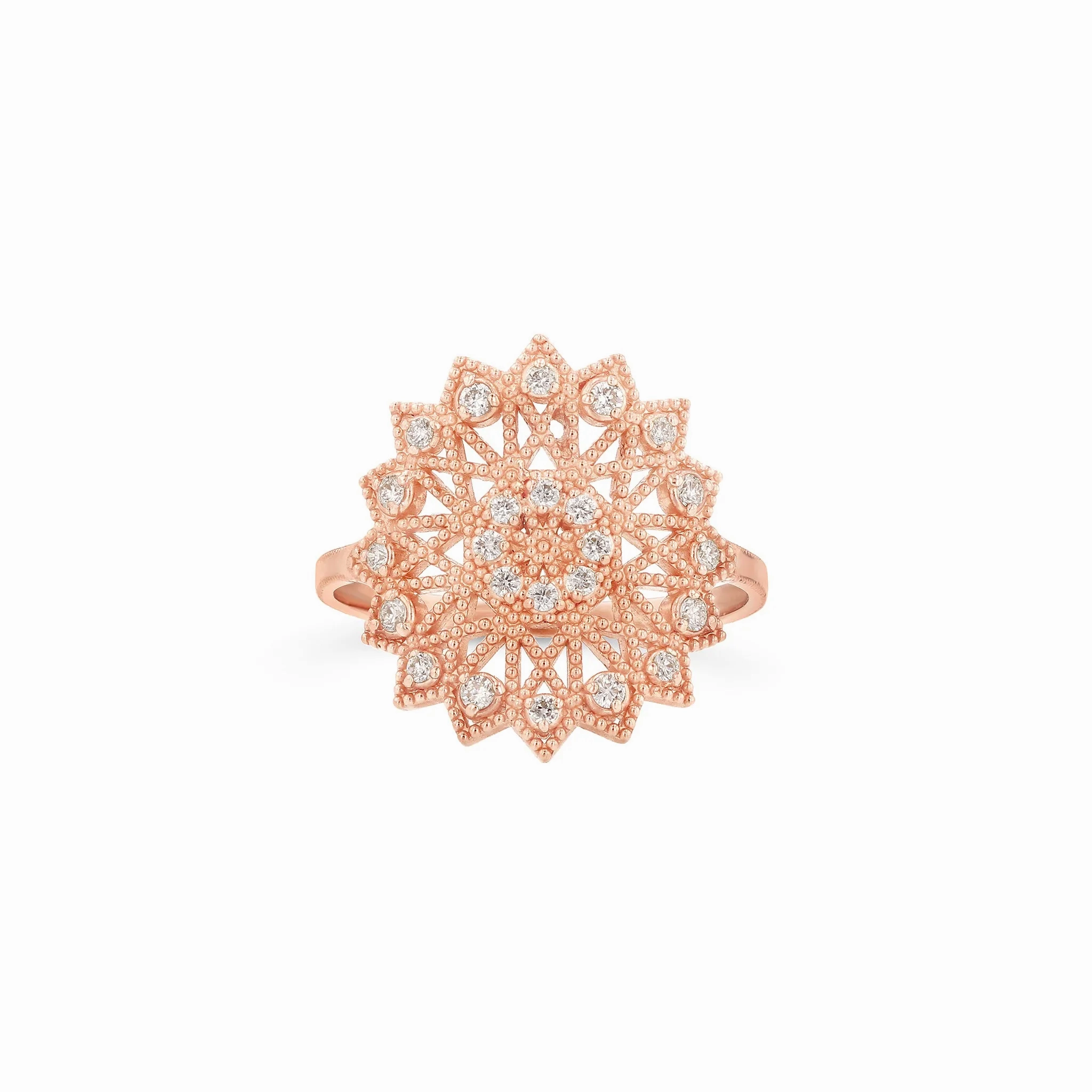 Lace Deco Ring - VI w Diamonds