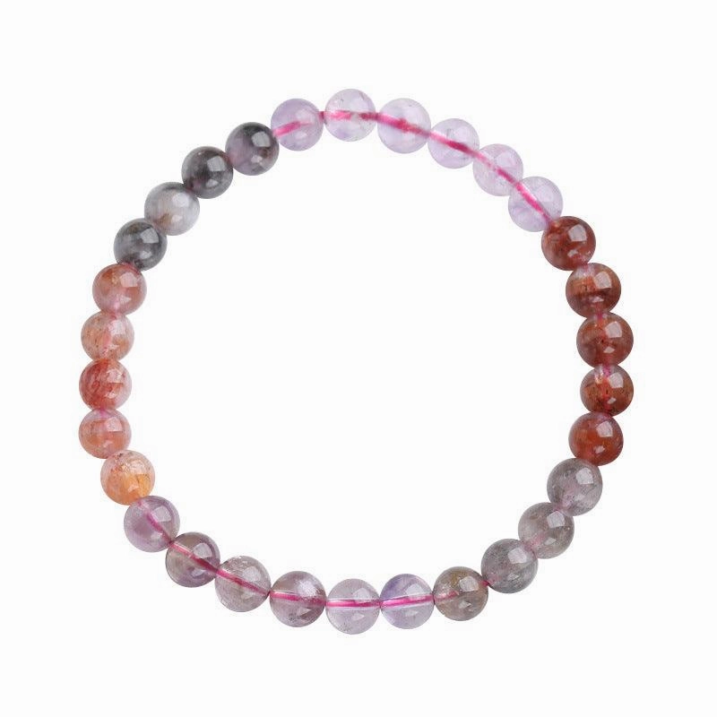 Ladies Fashion Crystal Bead Single Loop Bracelet