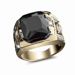 Lancelot Noir Ring 