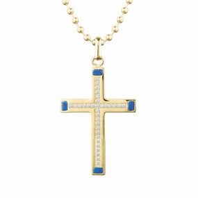 Lapis Lazuli Pride Pendant 
