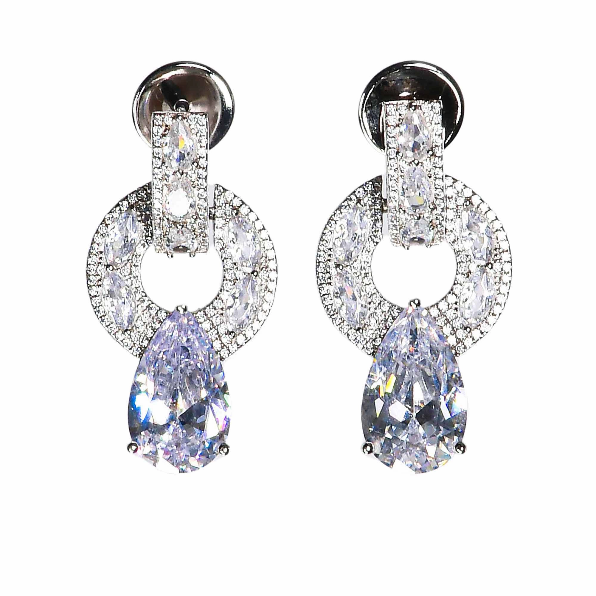 Lara Heems Women's Earring Burlesque white fashion-jewelry  