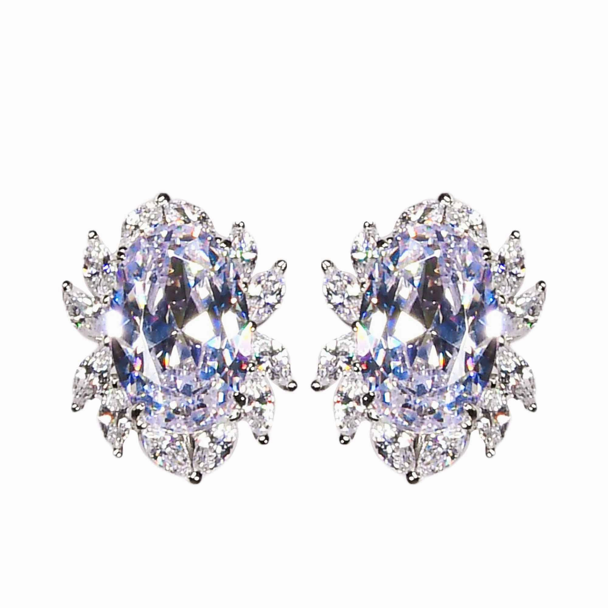 Lara Heems Women's Earring Clip On Royal 