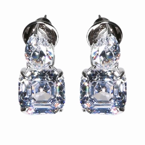 Lara Heems Women's Earring Delight white 