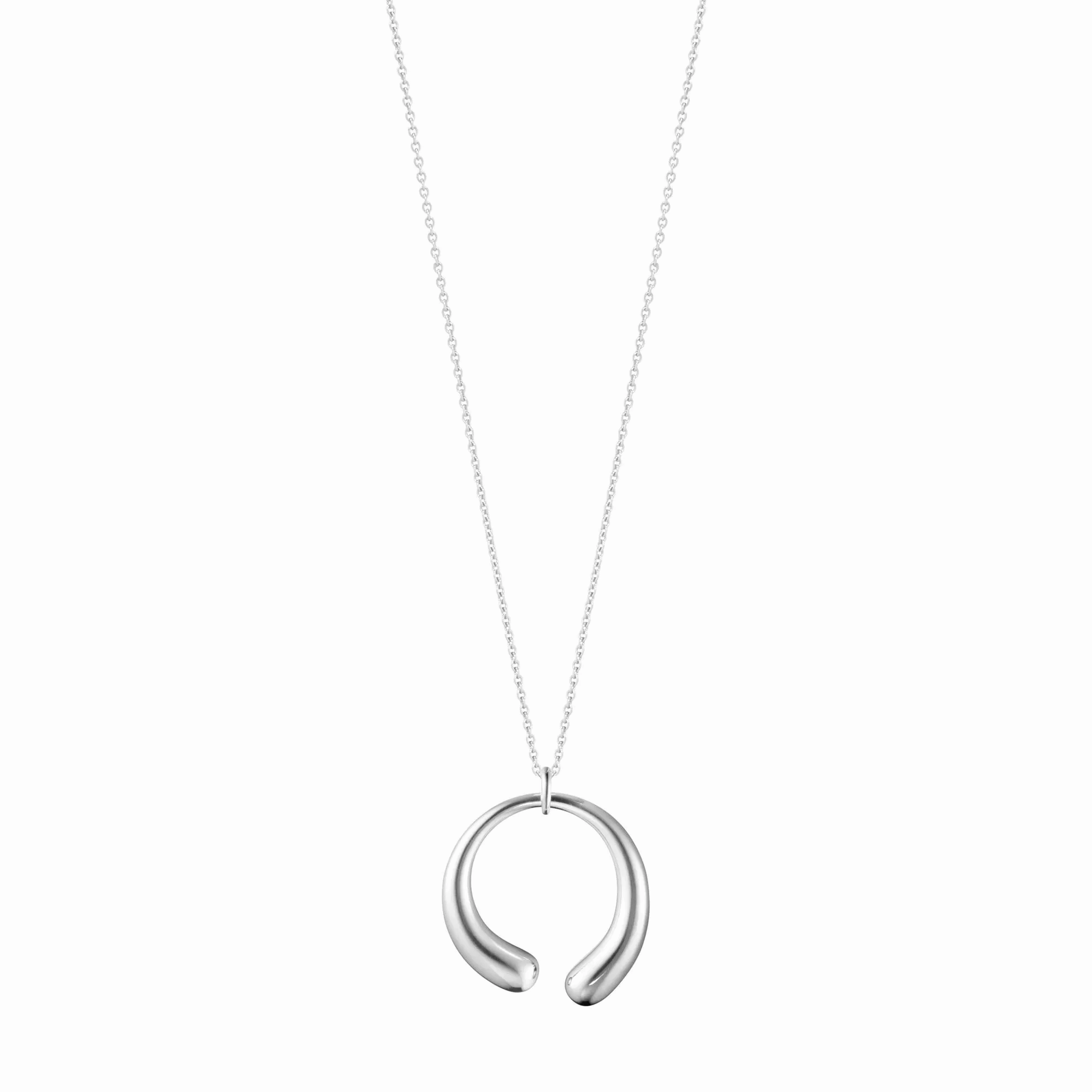 Large Mercy Silver Necklace