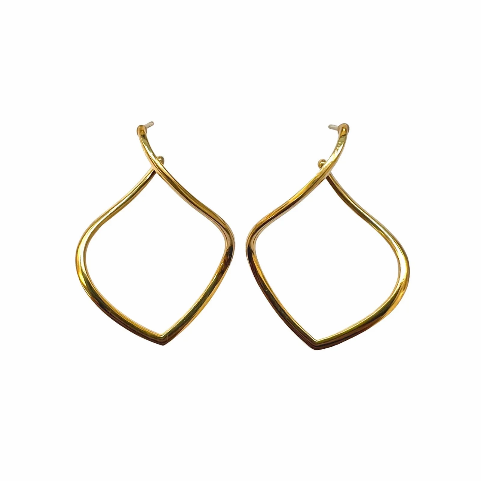Large Willow Hoop Earrings