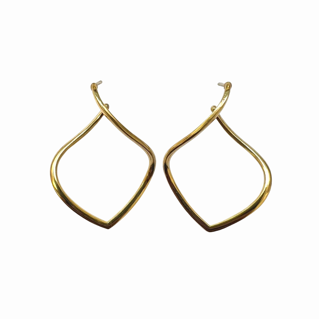 Large Willow Hoop Earrings