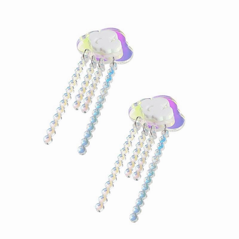 Laser Fantasy Cloud Ear Clip Girl