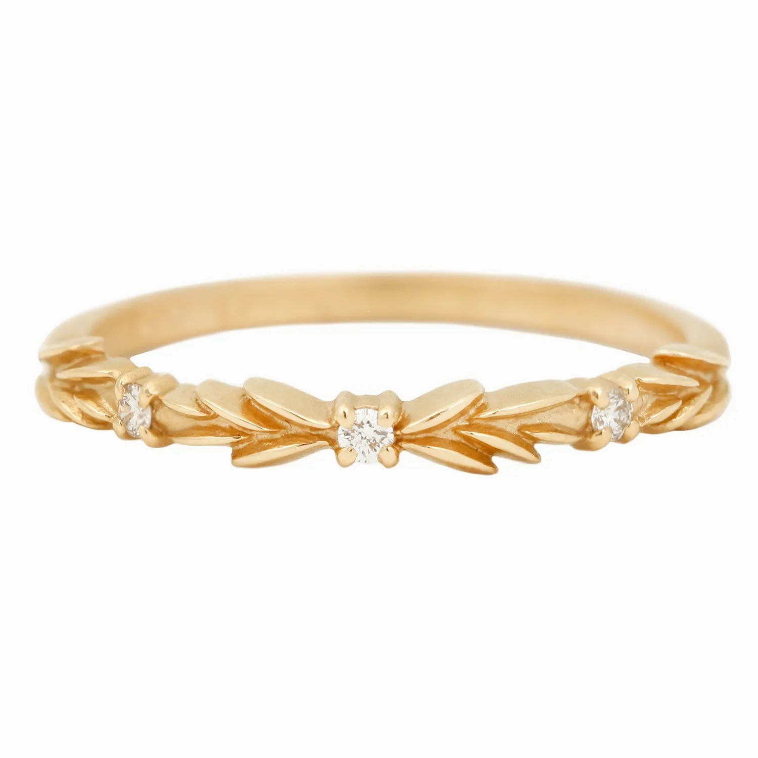 Laurel Wreath Topper Ring