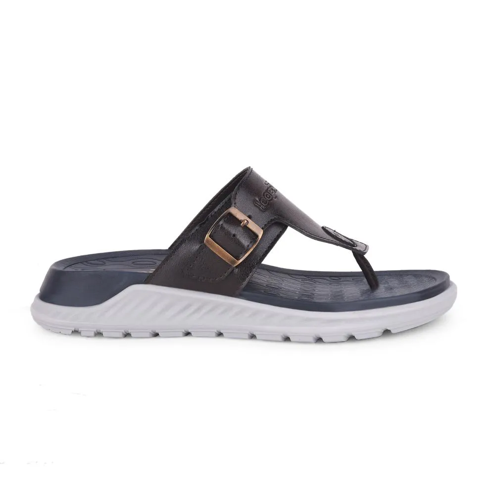 Leap7x Von Liberty Herren CHARLY-1E Dunkelbraune Hausschuhe