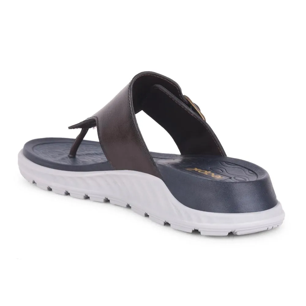 Leap7x Von Liberty Herren CHARLY-1E Dunkelbraune Hausschuhe