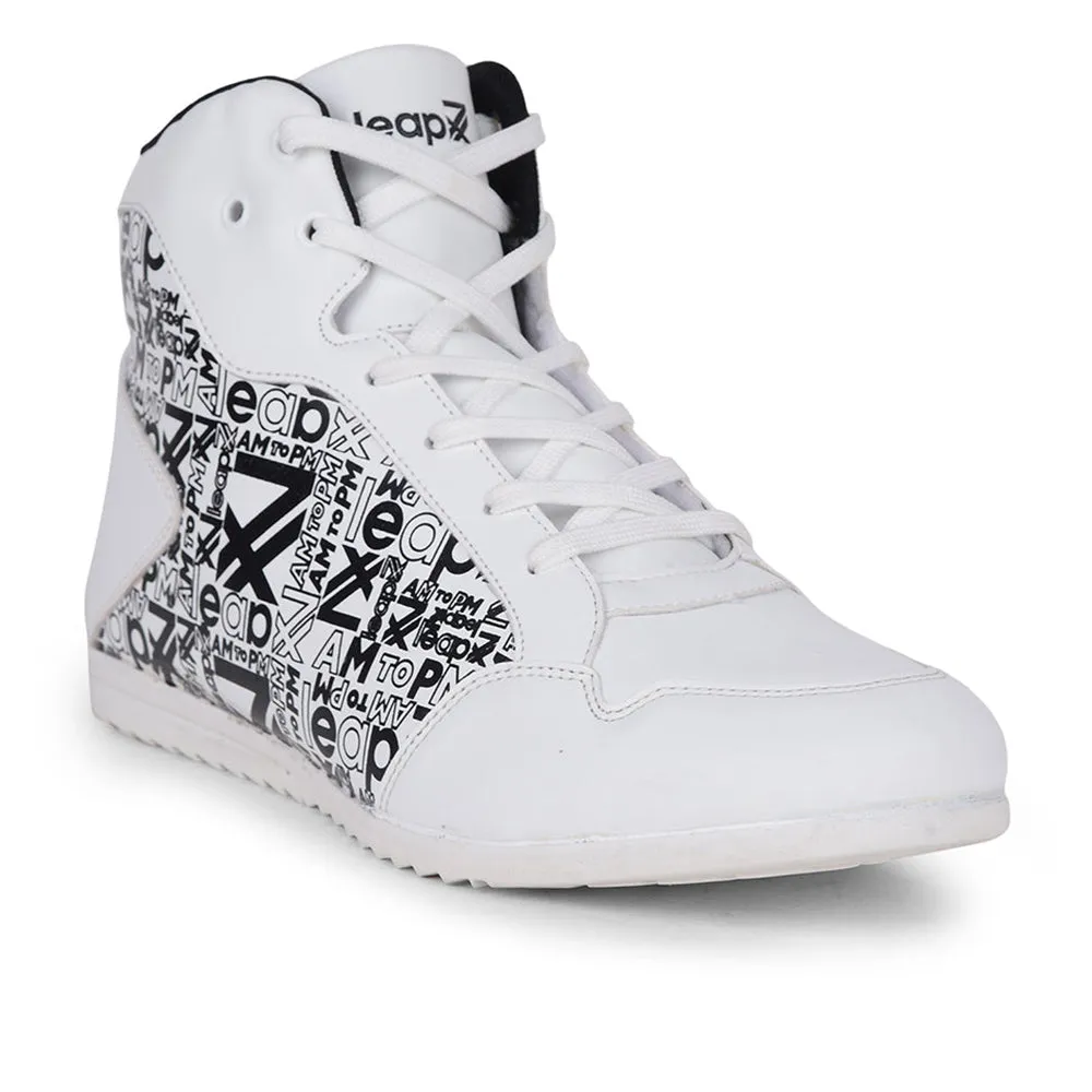 Leap7x Casual Weiße Schnürsenkel Sneakers DUCANI-3E von Liberty