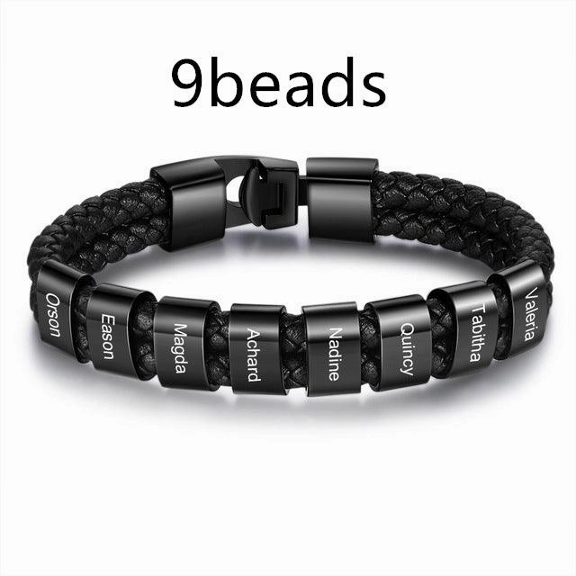 Leather Braided Men's Personality Couple Bracelet