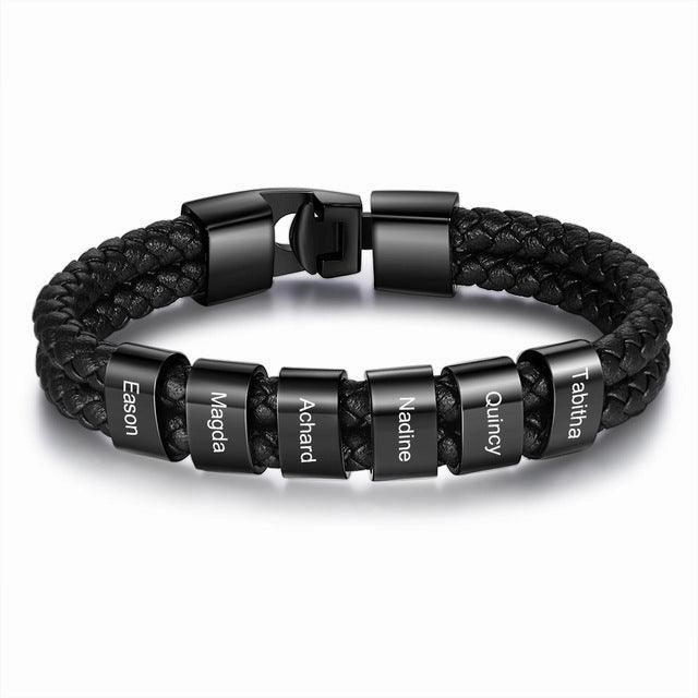 Leather Braided Men's Personality Couple Bracelet