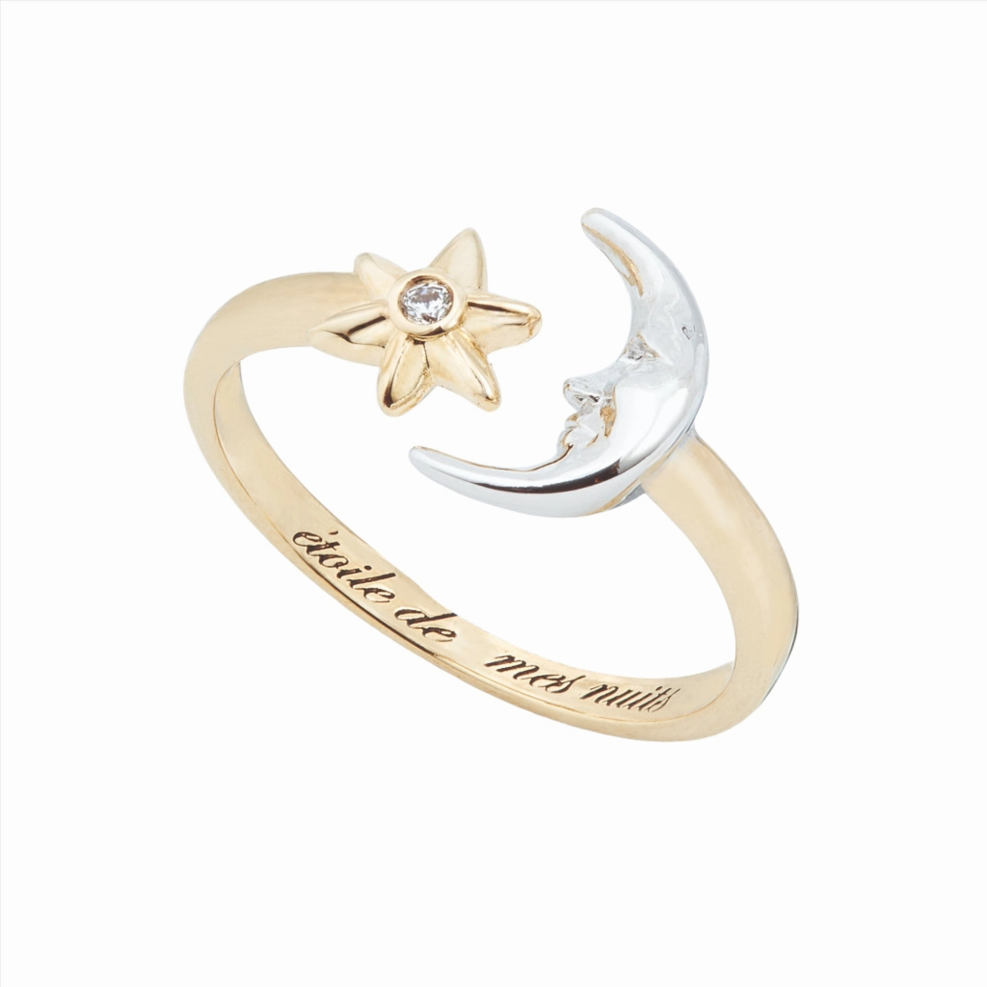 Les Nereides Adjustable Ring Charm Amour fashion-jewelry  