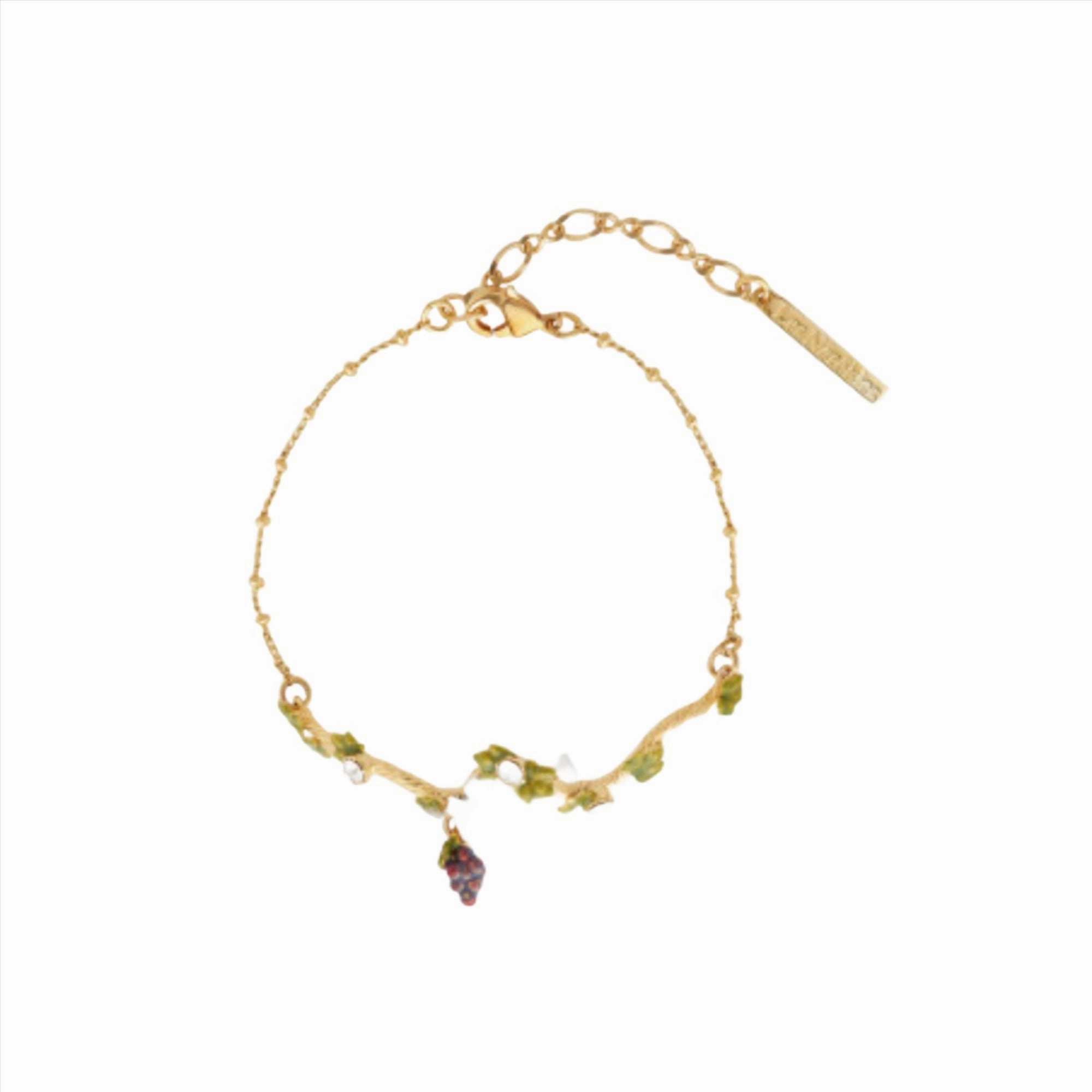 Les Nereides Grapes And Amphora Fine Bracelet