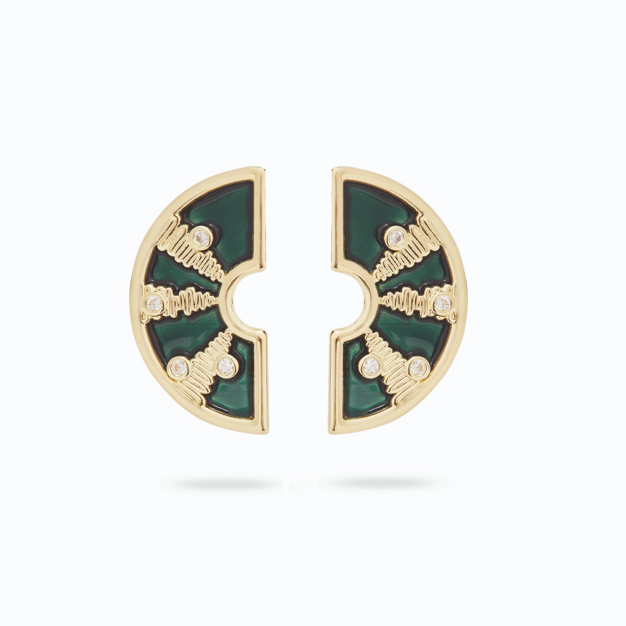 Les Nereides Light Reflecting Post Earrings fashion-jewelry  