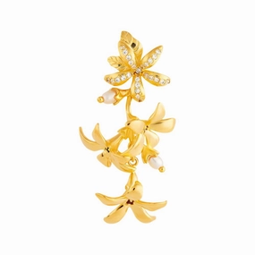 Les Nereides Star Jasmine Bunch Post Earrings 