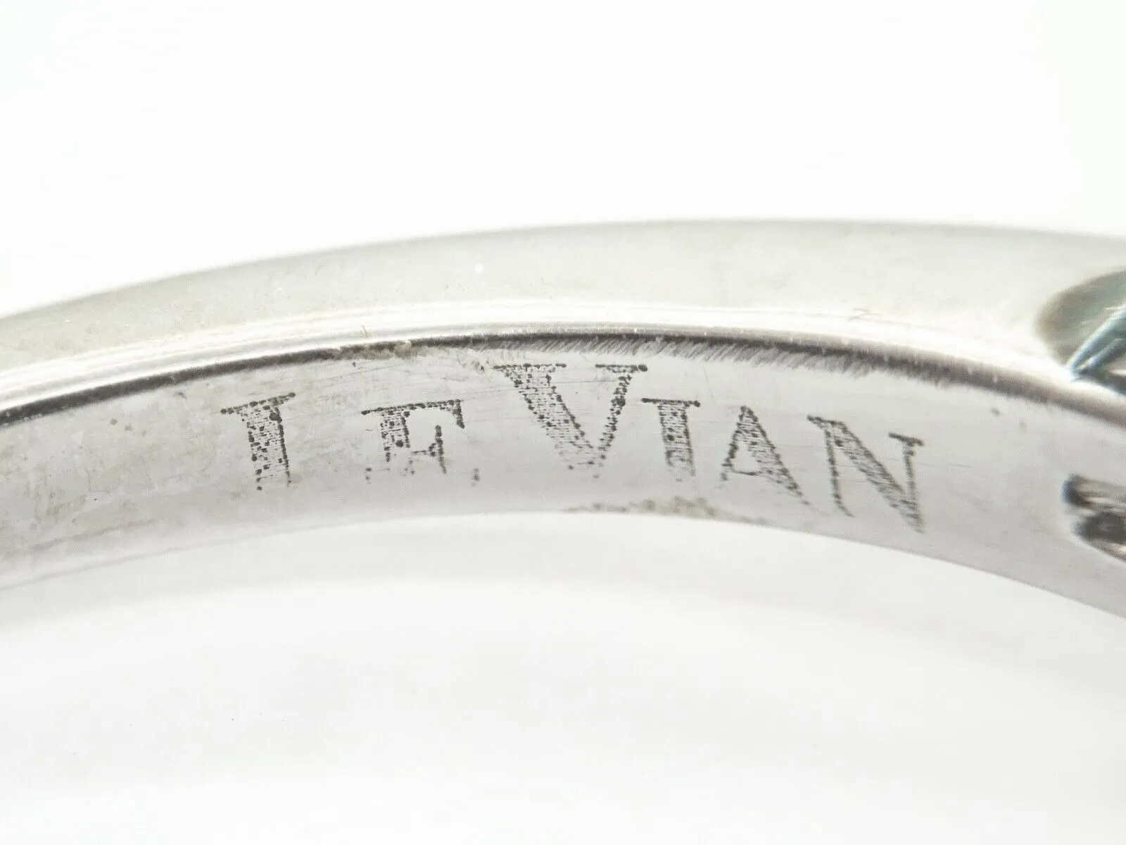 LeVian 1.70ct tw Chocolate &amp; Vanilla Diamond Ring 14k White Gold Size 10