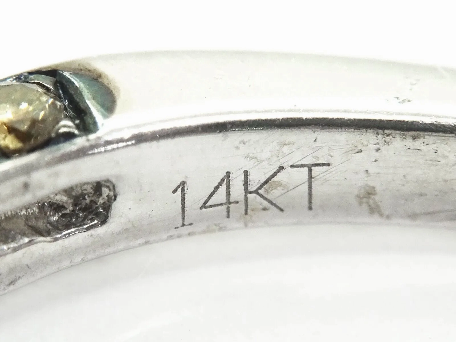 LeVian 1.70ct tw Chocolate &amp; Vanilla Diamond Ring 14k White Gold Size 10